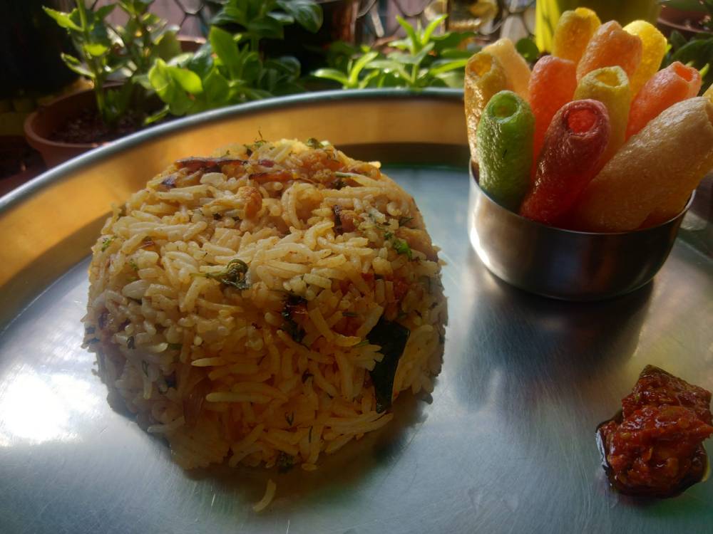 Cauliflower fried rice – Indian style