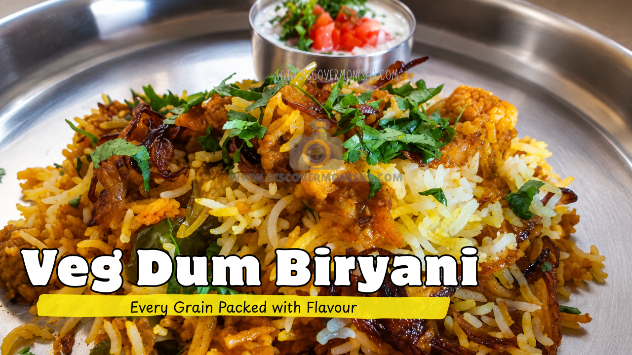 Hyderabadi Veg Dum Biryani | Restaurant-Style Recipe