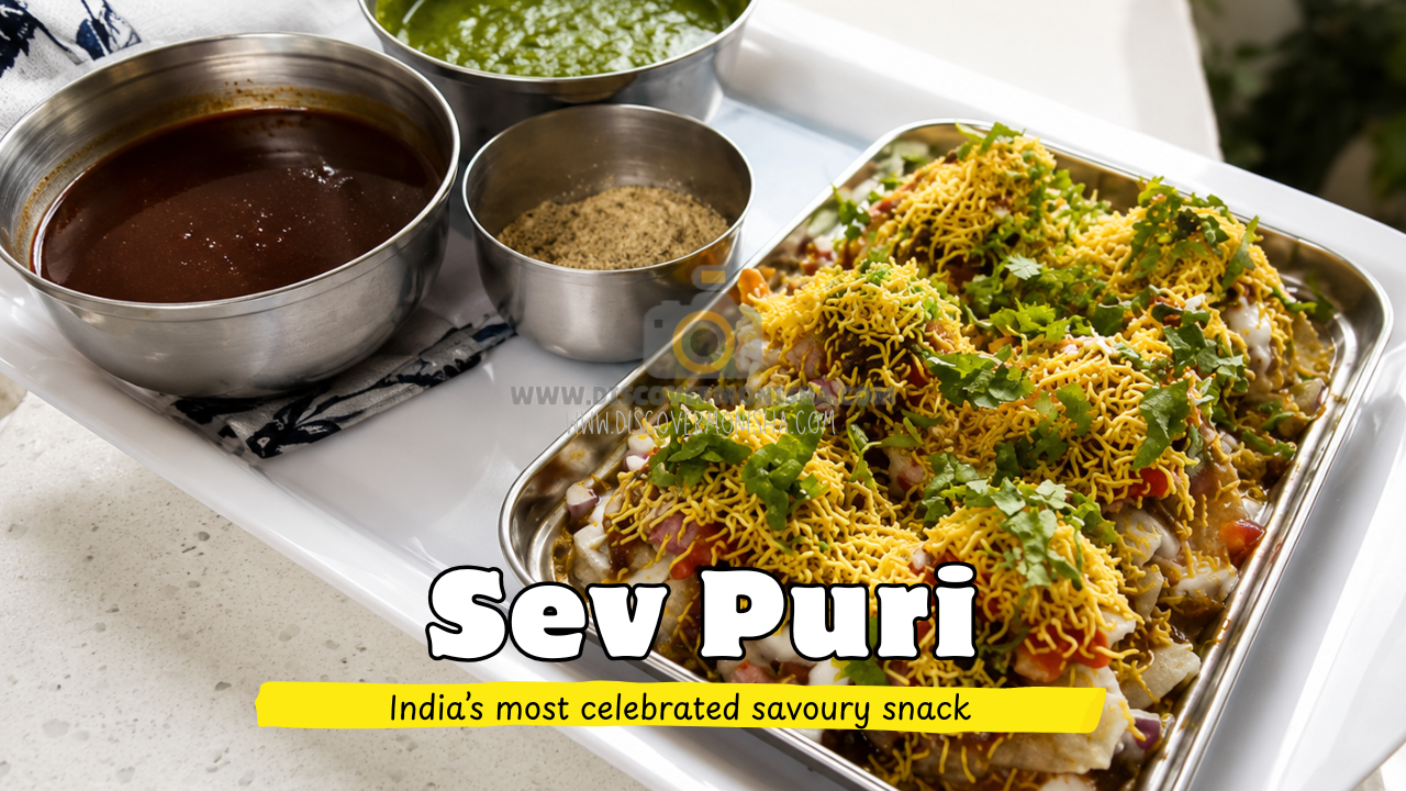 Easy Sev Puri Recipe | Crispy Indian Street Food