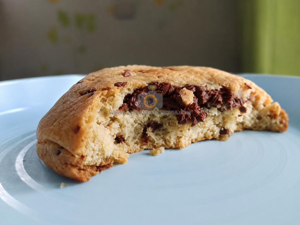 nutella stuffed cookie