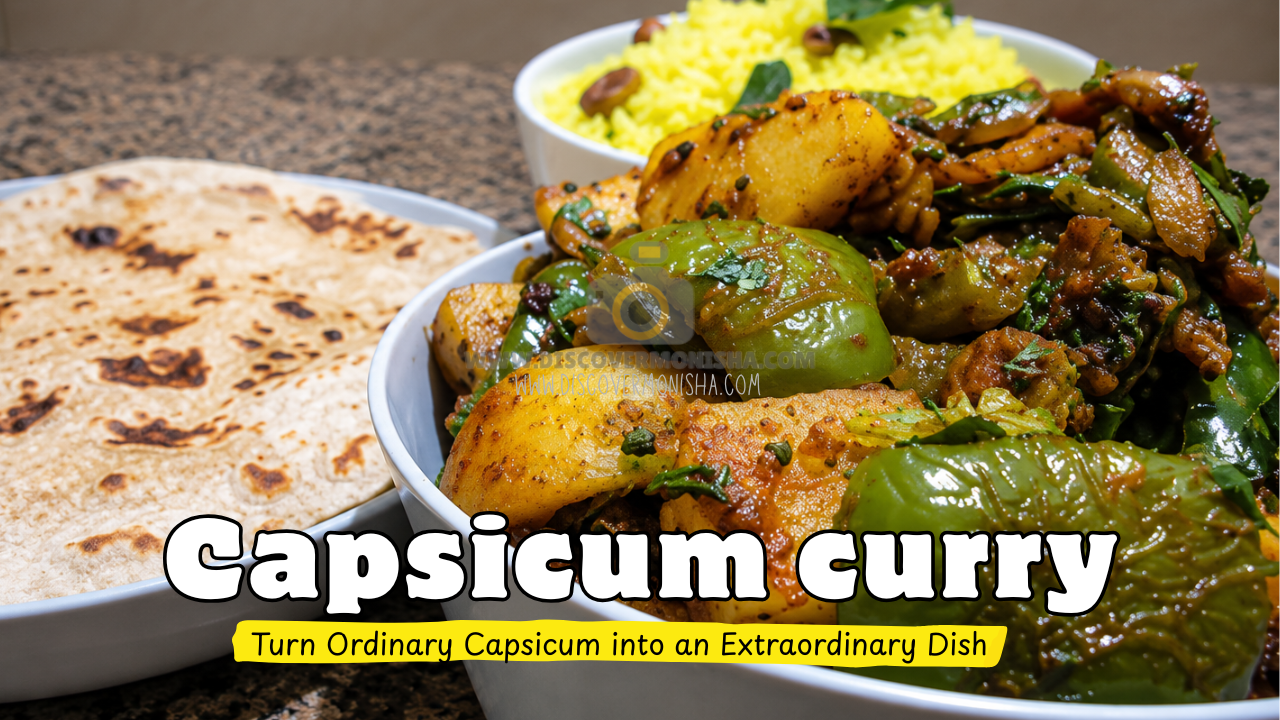 Easy Capsicum Potato Stir Fry | Indian Style