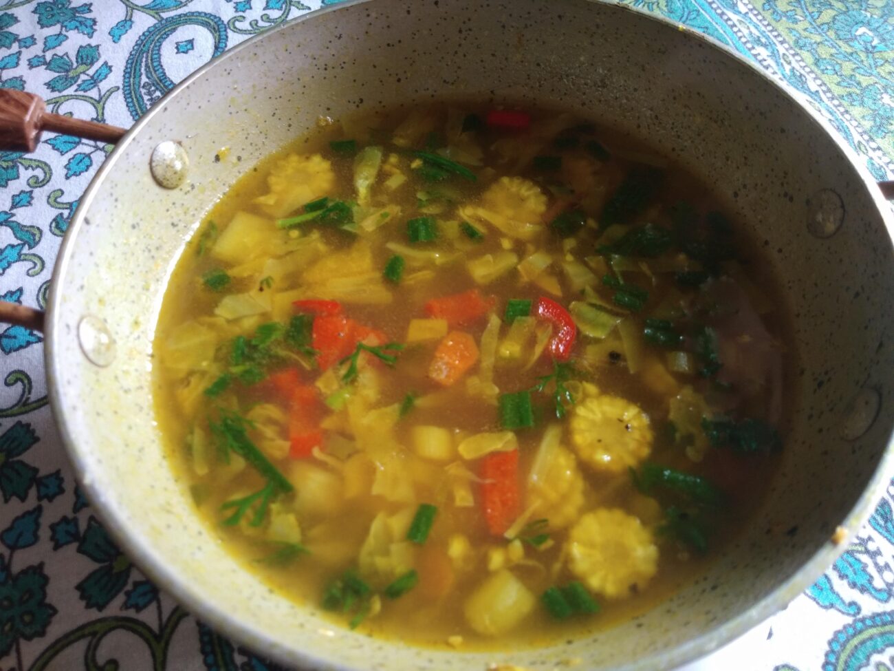 Lemon Coriander Exotic Soup