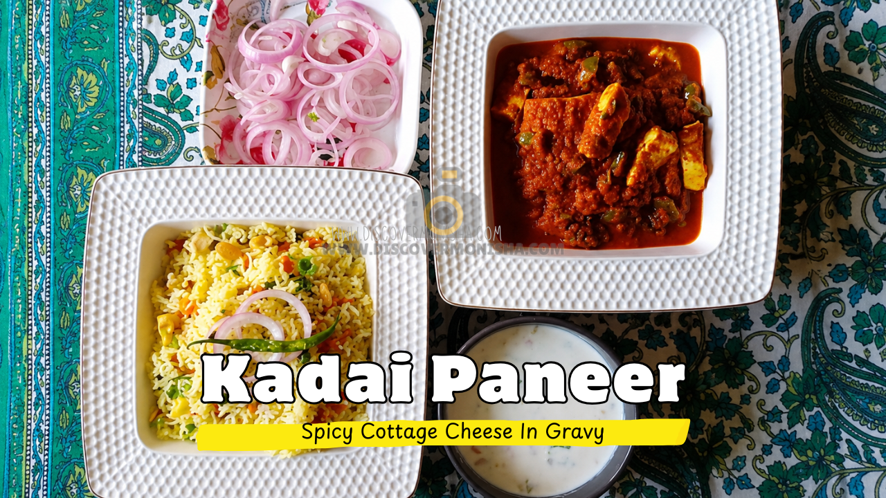 Easy Kadai Paneer recipe – Punjabi Dhaba style