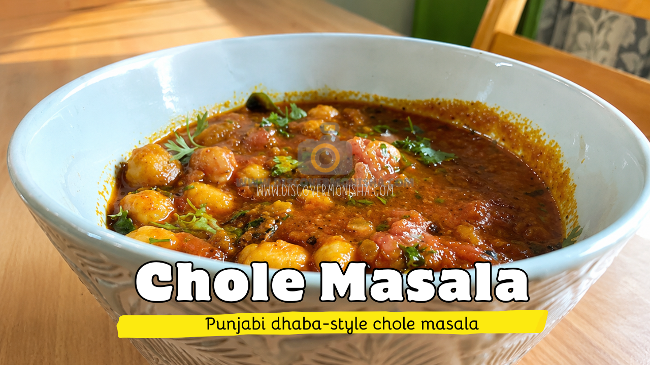 Punjabi dhaba-style chole masala | chickpea recipes