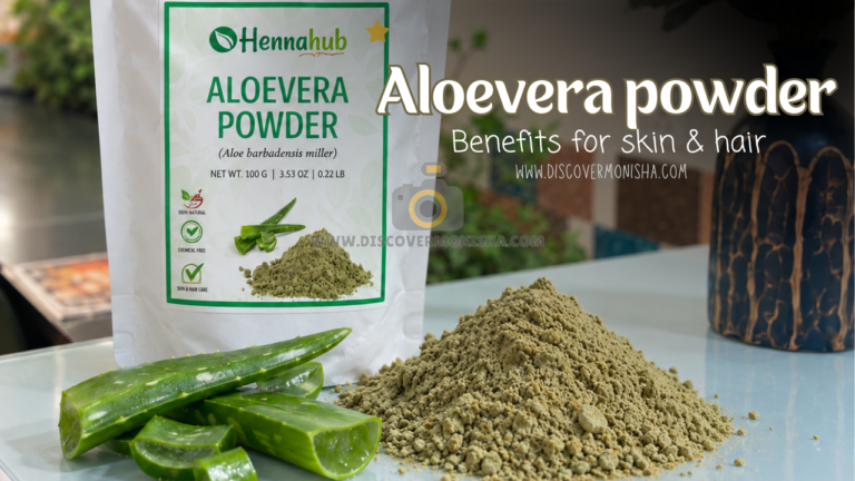 aloevera powder benefits for skin and hair