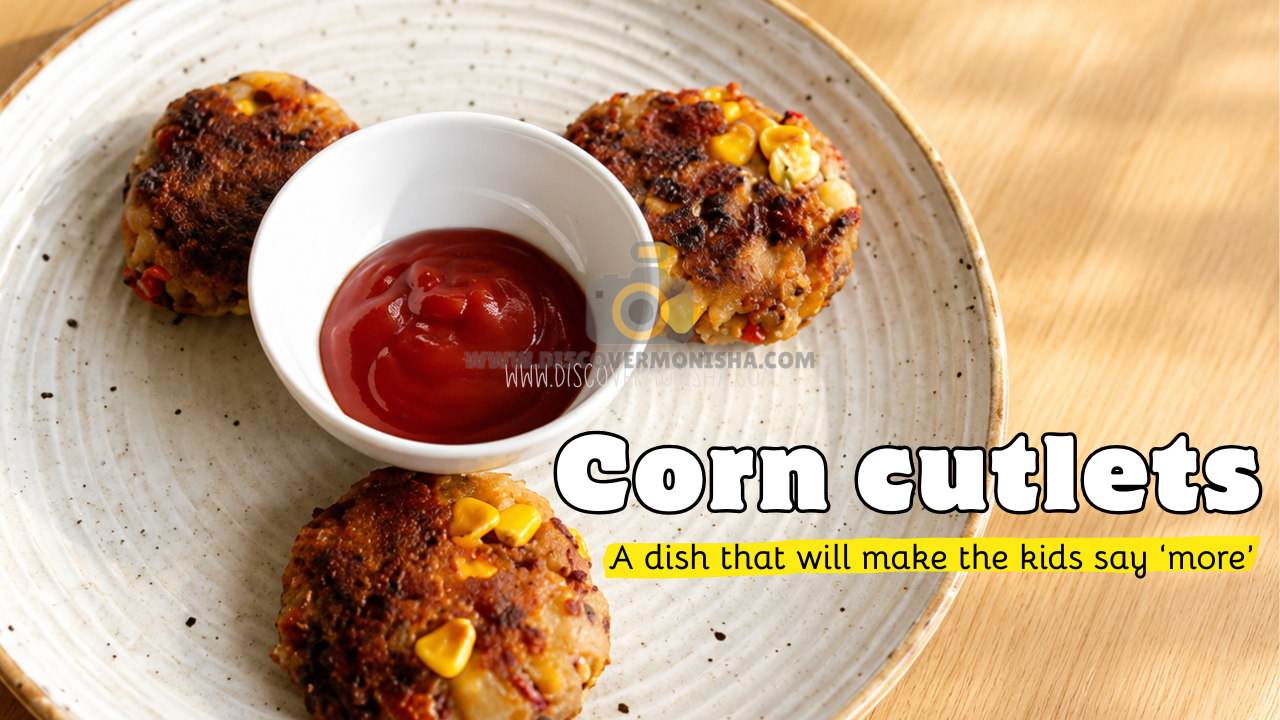 Corn cutlet recipe – Indian Style