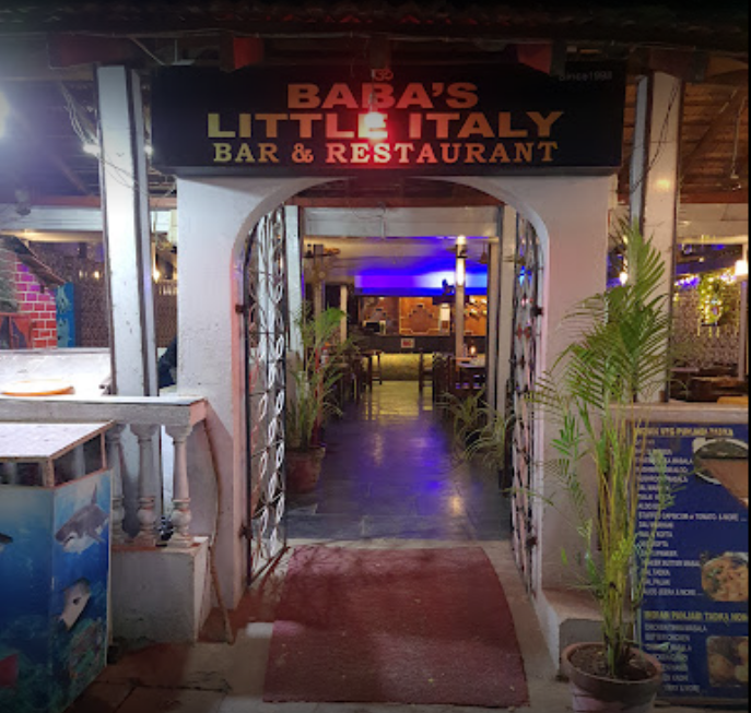 baba's little italy, palolem, canacona, goa