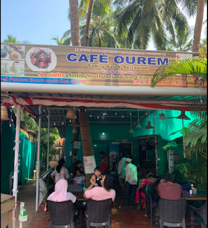 cafe ourem, paloelm, canacona , goa