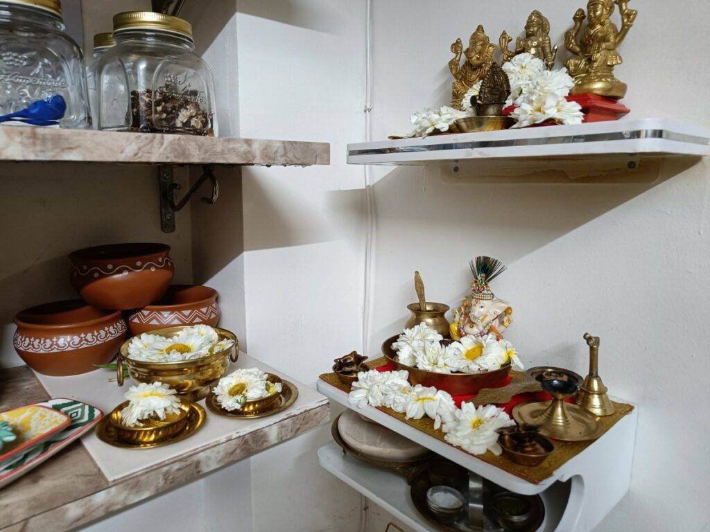 indian pooja room