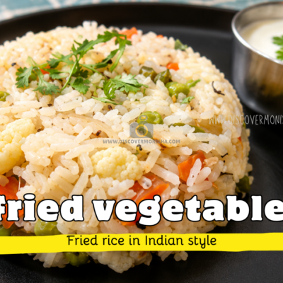 stir fried rice indian style