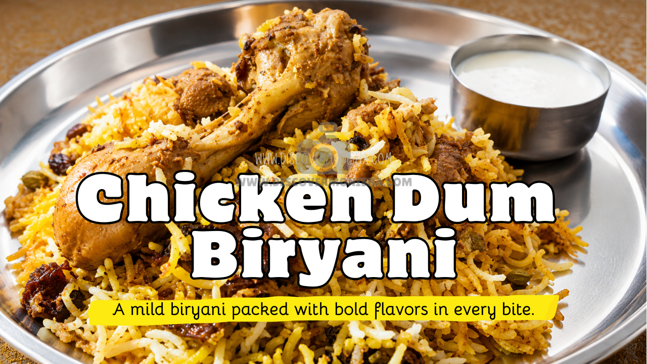 Chicken Dum biryani recipe – Tamilnadu style