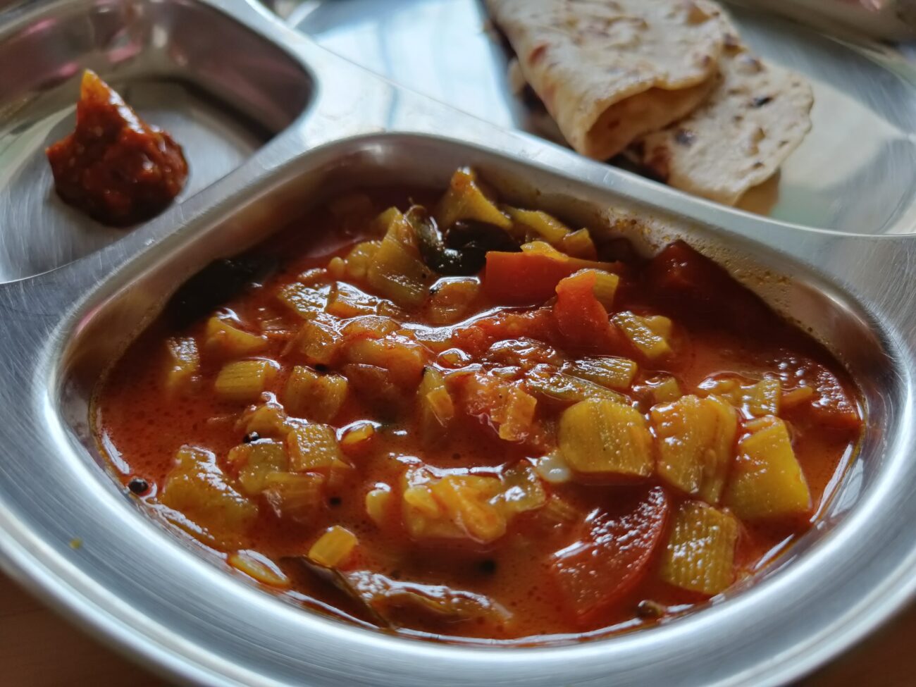 Ridge gourd curry | Turai ki sabzi | Peerkangai kootu