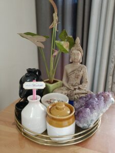 zen decor table