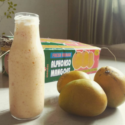 alphonso mango milkshake