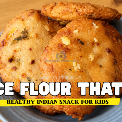 healthy rice flour thatta snack for kids