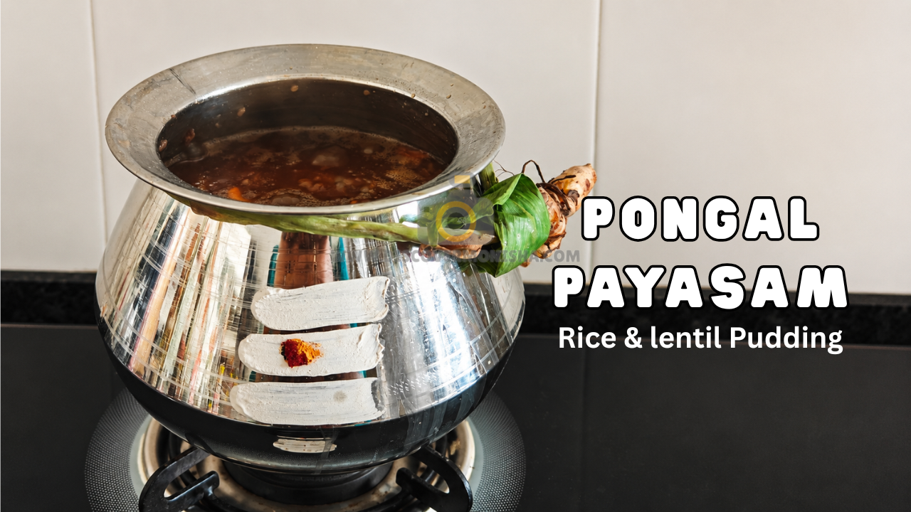 Arisi paruppu payasam | Indian rice & lentil sweet pudding