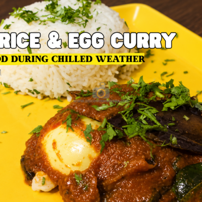 jeera rice and egg curry
