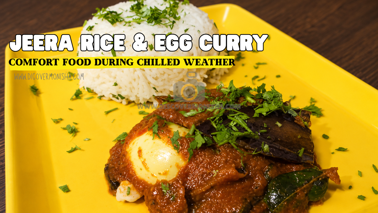 Egg gravy with Jeera rice | Indian style Egg masala