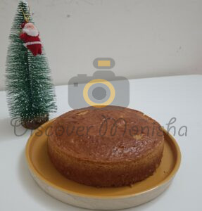 Christmas pound cake