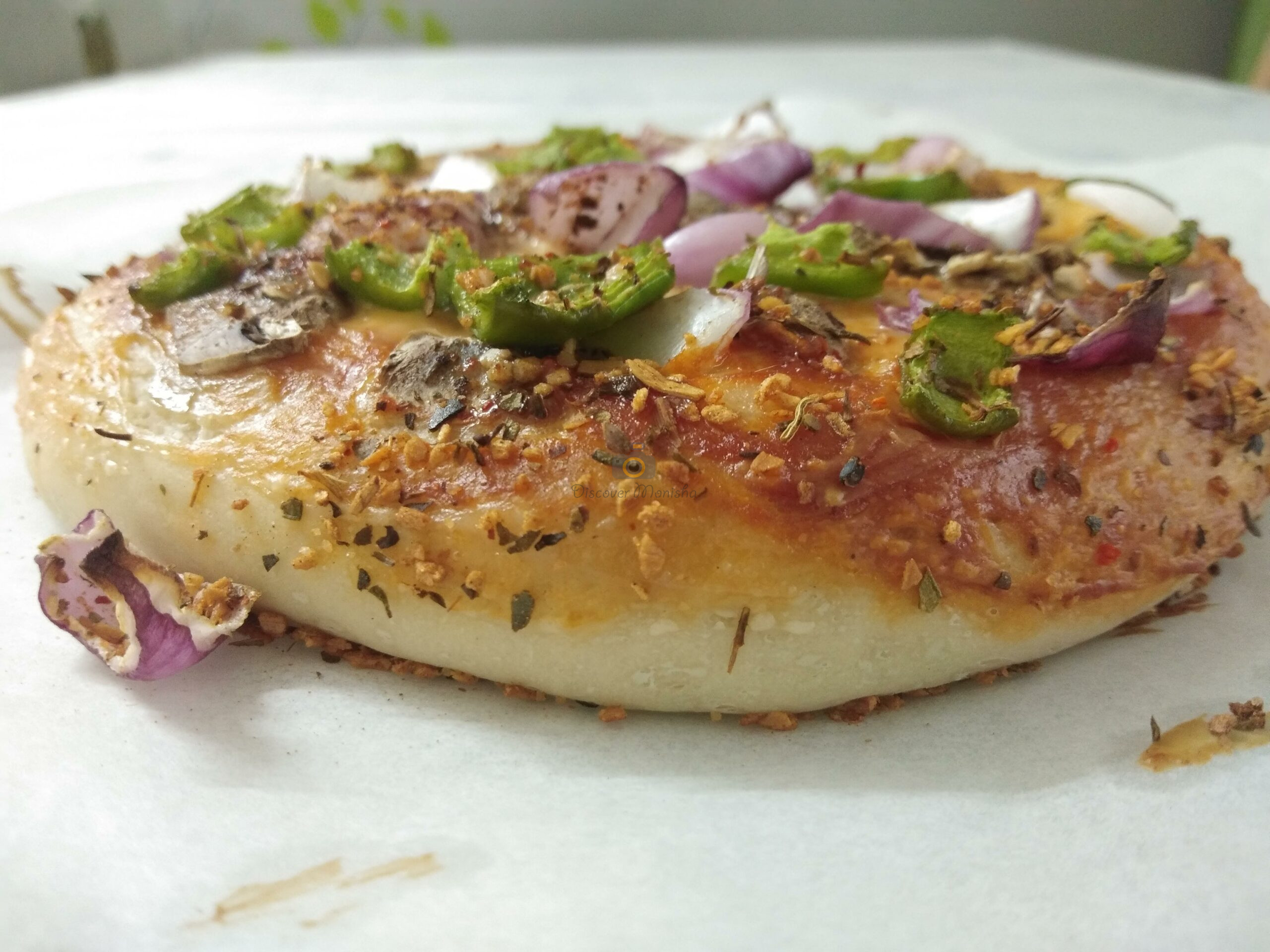 Veg Jalapeno Olive Pizza | Match made mouthwatering combination - Discover Monisha