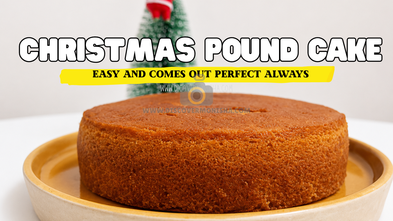 Christmas pound cake recipe | Best pound cake guaranteed