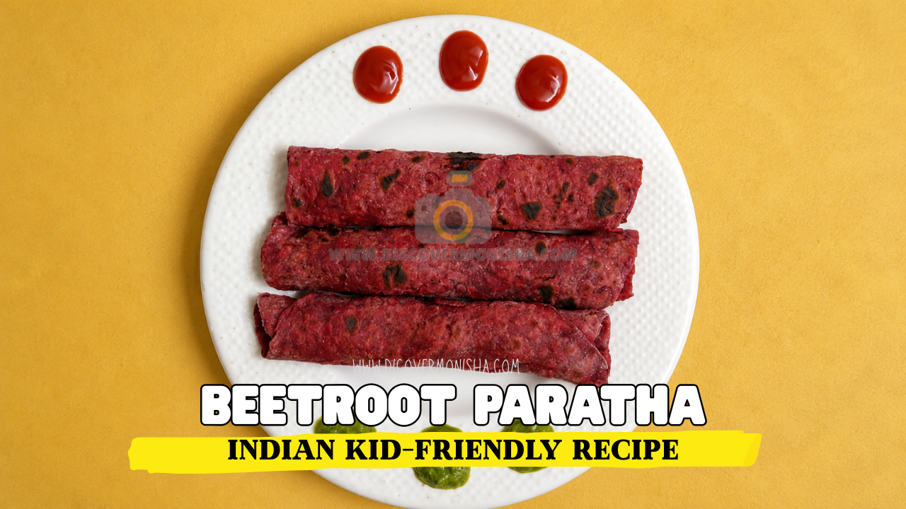 Beetroot paratha | Kid friendly recipe | Indian quick meal recipe