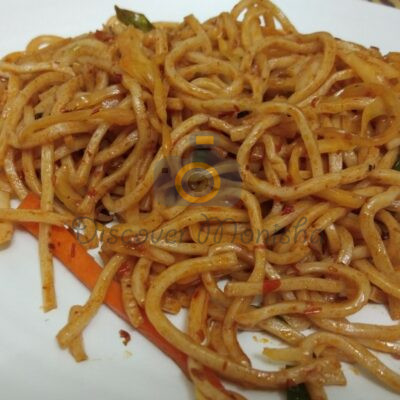 indo Chinese noodles