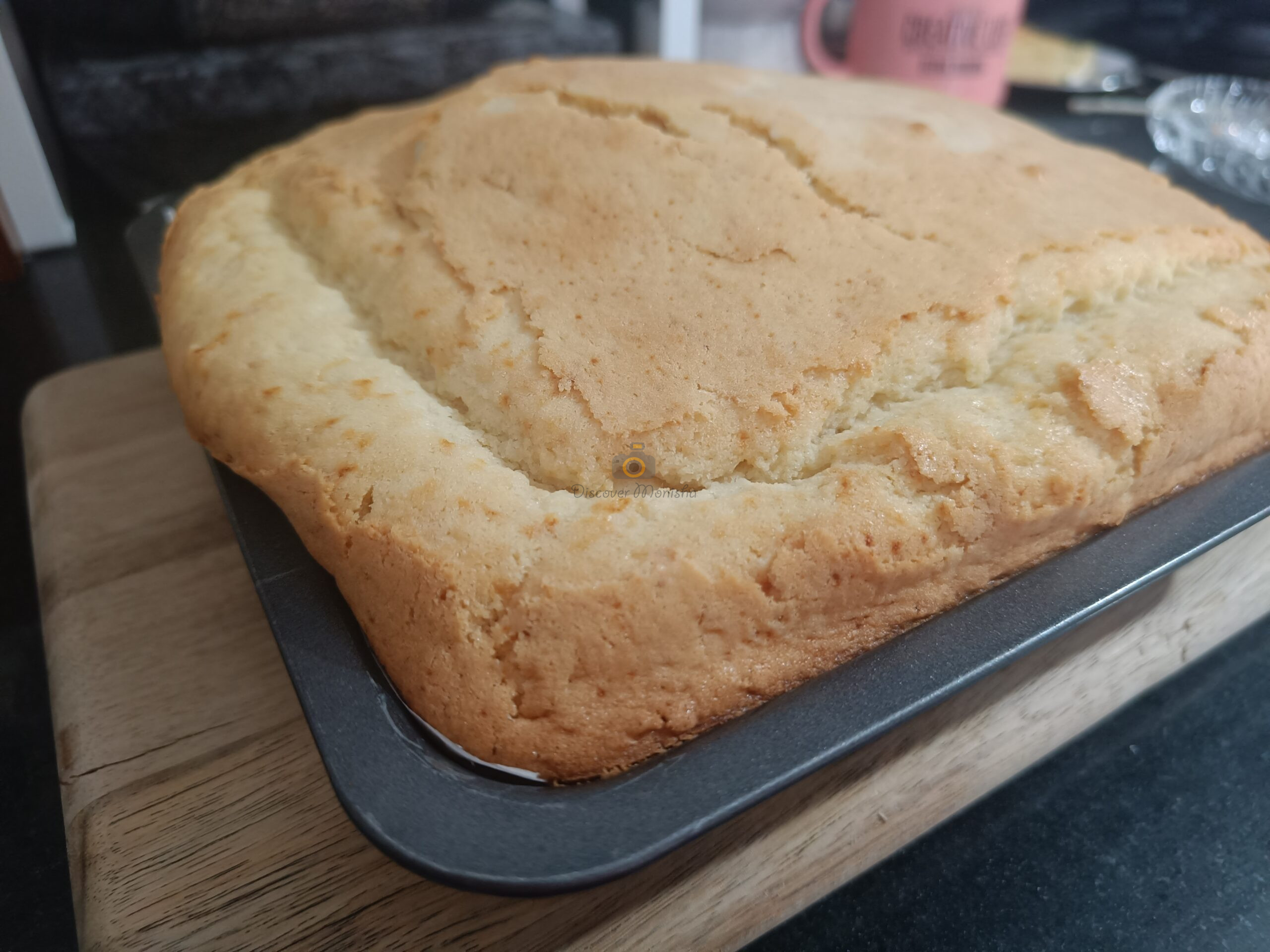 Eggless Vanilla Sponge cake | Soft Base Milk cake - Discover Monisha