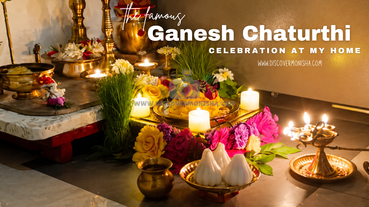 how i celebrate ganeshchaturthi festival at my home