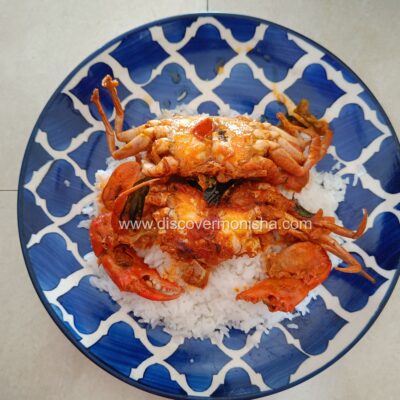 tamilnadu style crab curry