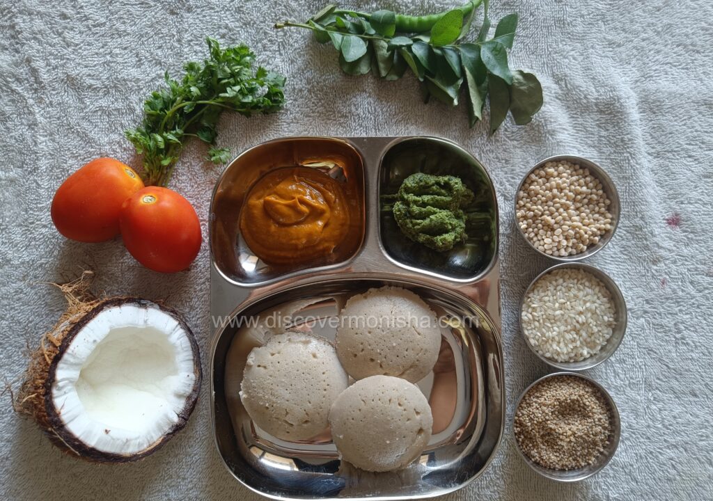 millet idli recipe