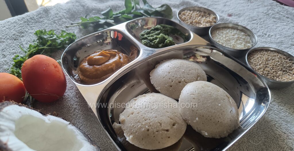 millet idli recipe