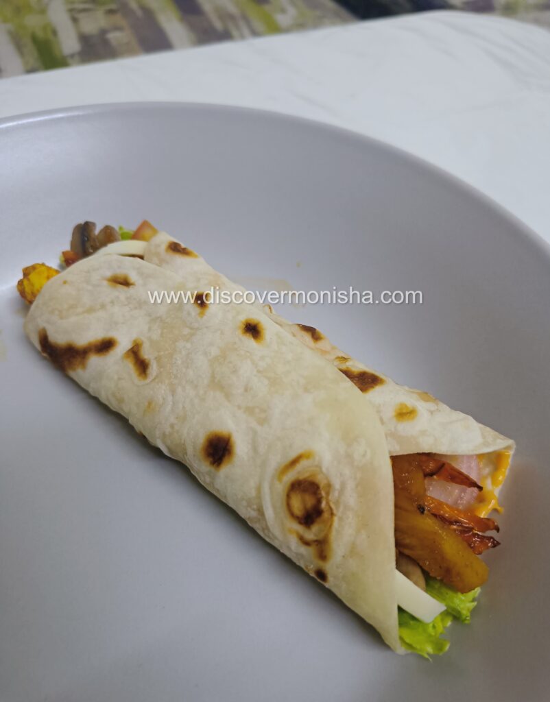 Indian veg paneer dinner rolls