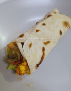 Indian veg paneer dinner rolls