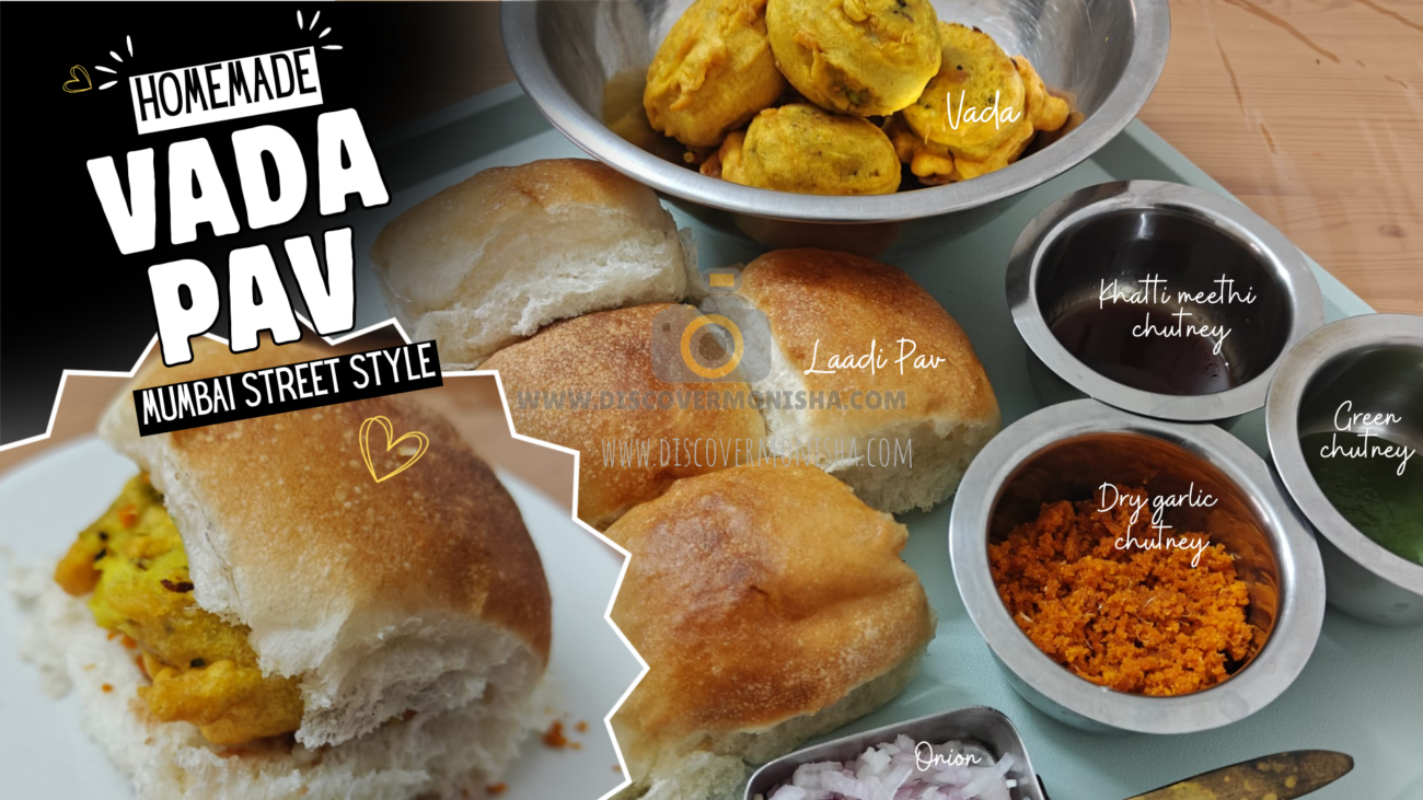 Vada Pav Recipe Street Style Homemade | With chutney recipes
