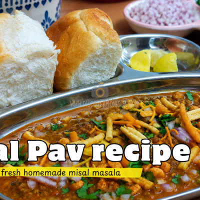 misal pav recipe with homemade misal masala